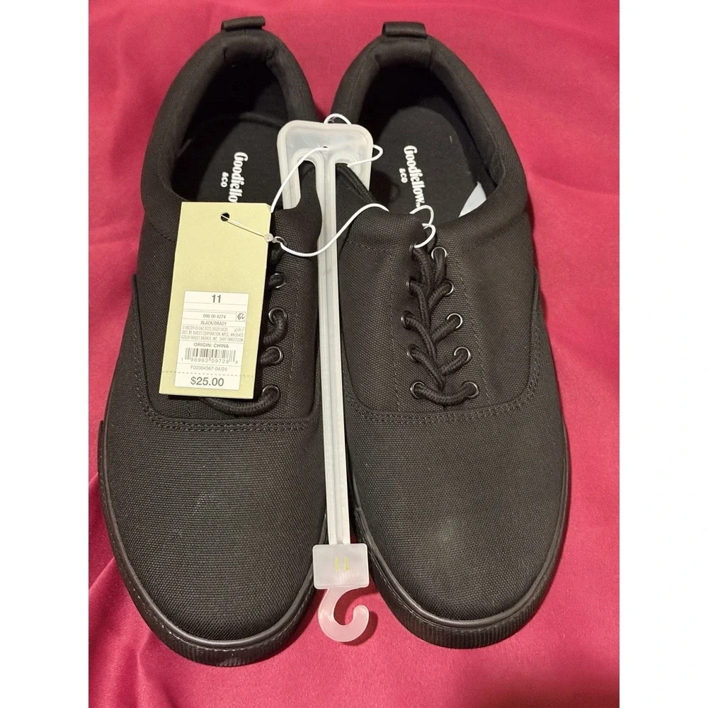 NWT Men's Black Size 11 Goodfellow Shoes (3090)